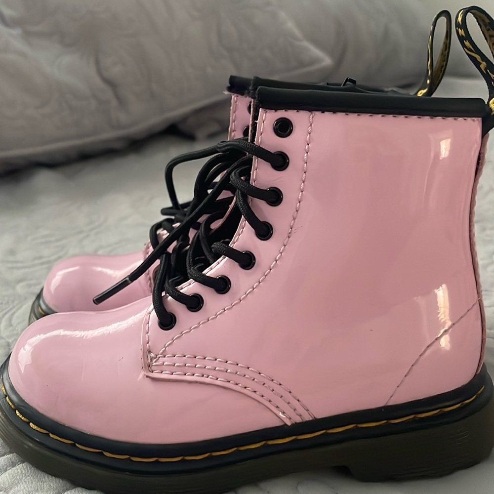 Dr. Martens little girl pink boots